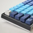 thumbnail image 2 of Tai-Hao Rubber Keycap Set 18 Pieces Diamond Texture Compatible with Cherry MX and Mechanical Keyboards Includes Keycap Puller, Neon Blue, 2 of 3