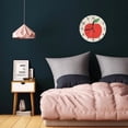 thumbnail image 5 of Zhmjortal Fruit Wall Clock Silent Non-Ticking Kitchen Desk Decor Clock Battery Operated Quartz Analog Round Clocks 10 in for Bedroom Bathroom Living Room, 5 of 7