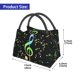 thumbnail image 2 of Fotbe Music Notes Bolsa Térmica Portátil con Estampado, Bolsa de Entrega de Alimentos Aislada, Bolsa Reutilizable de Gran Capacidad para Comidas y Supermercado, 2 of 6