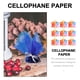 thumbnail image 4 of EeaseMX 120 hojas de celofán teñido de colores, papel de vidrio para manualidades., 4 of 7