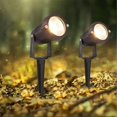 thumbnail image 3 of Projecteur LED Extérieur 5W, Éclairage Extérieur LED Blanc Chaud Lampe de Jardin pour Chemin, Allée, Arbres, Plantes, Terrasse et Patio, 3 of 5