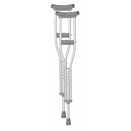 Essential Medical Supply Endurance Child Crutches, 4' 0" to 4' 2"