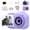 Purple, variant on Kids Camera Instant Print, Dual-Lens Selfie Digital Print Camera with 3 Rolls Paper & 32GB Card, Christmas Birthday Gifts Toys for Girls Boys - Blue
