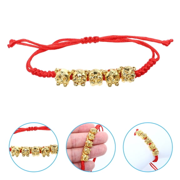 TABLZONE Handmade Red Bracelet for Women and Men, Perfect Birthday and Christmas , Festive Jewelry Accessory