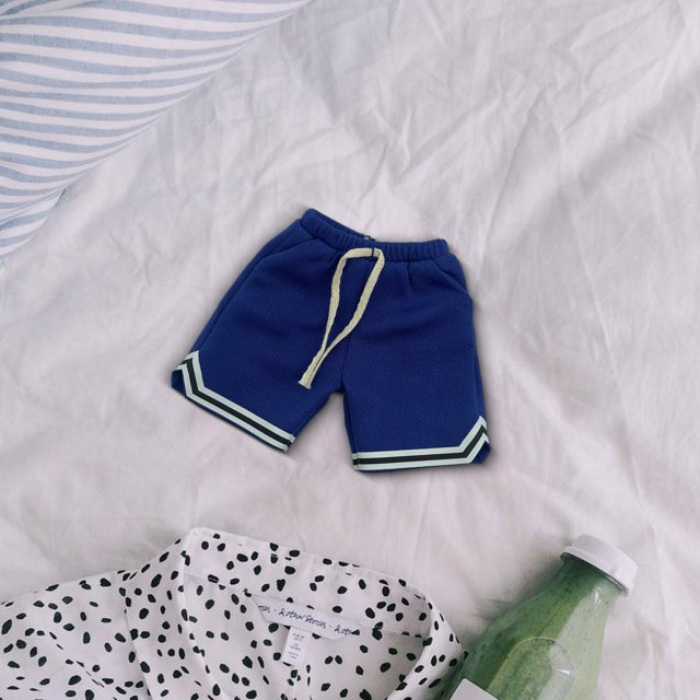 Figura de a escala 1/6, ropa, figuras de acción, pantalones, pantalones cortos deportivos, disfraz de moda hecho a mano para figuras de acción Azul Hugo Gabardina en miniatura