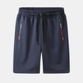 thumbnail image 1 of Fiudx Pantalones Cortos de Hombre, Transpirables, con Cintura Elástica, Ideales para Correr En El Gimnasio, Estilo de Vida Activo, Tejido Ligero., 1 of 4