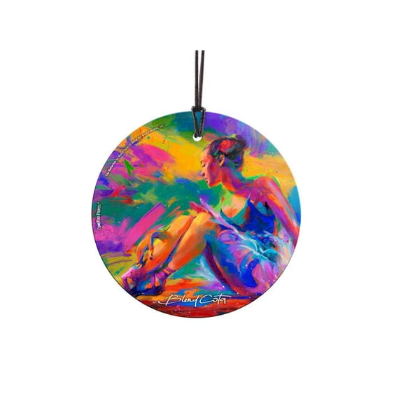 Blend Cota (The Ballerina) StarFire Prints™ Hanging Glass Print SPCIR953