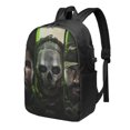 thumbnail image 1 of Mochila de viaje para portátil Call of Duty Modern Warfare Light Flight, antirrobo con puerto de carga USB, mochila universitaria, gran capacidad para el trabajo, color negro, 17 pulgadas, 1 of 8