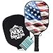 thumbnail image 3 of Palms-O-Aces | Carbon Fiber Pickleball Paddle | Lightweight Durable Pickleball Racket for Adults with Enhanced Spin Texture | T700 Toray Graphite Pickleball Paddle USAPA Approved with Cover | Patriot, 3 of 4