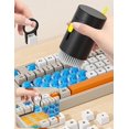 thumbnail image 2 of Kit limpiador de teclado Tounee 20 en 1 con cepillo retráctil negro, 2 of 7