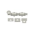 thumbnail image 3 of Deltana 6SB15 6" Surface Bolt; Heavy Duty; Satin Nickel Finish, 3 of 4