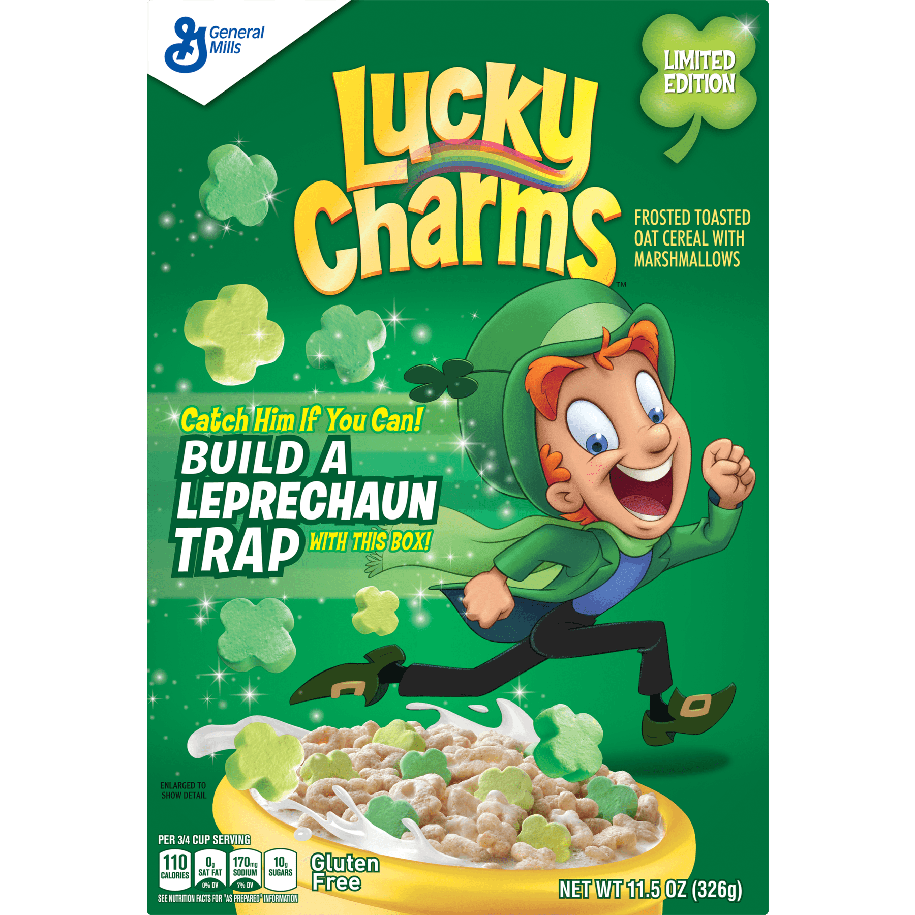 "Lucky Charms" unit free delivery and returns.