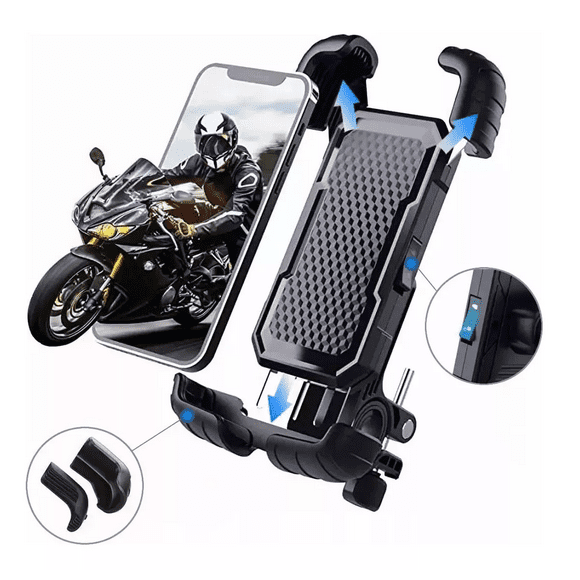 Soporte Para Celular Moto/bicicleta, Base Porta Teléfono360°