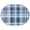 Royal Blue And, variant on Vintage Floral Butterfly Bird Elegant Rustic Oval Table Clothes 60x84in Polyester Washable Foldableand Durable Tablecloth for Weddings Birthdays Buffets Backyard Camping Catering Events