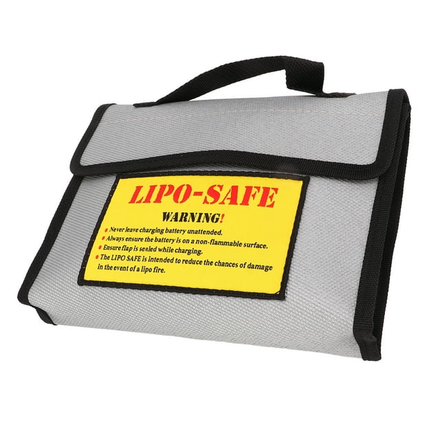 Sac de Sécurité Antidéflagrante Ignifuge, Sac de Protection Anti-Rayonnement Gris Écologique pour l'Atelier
