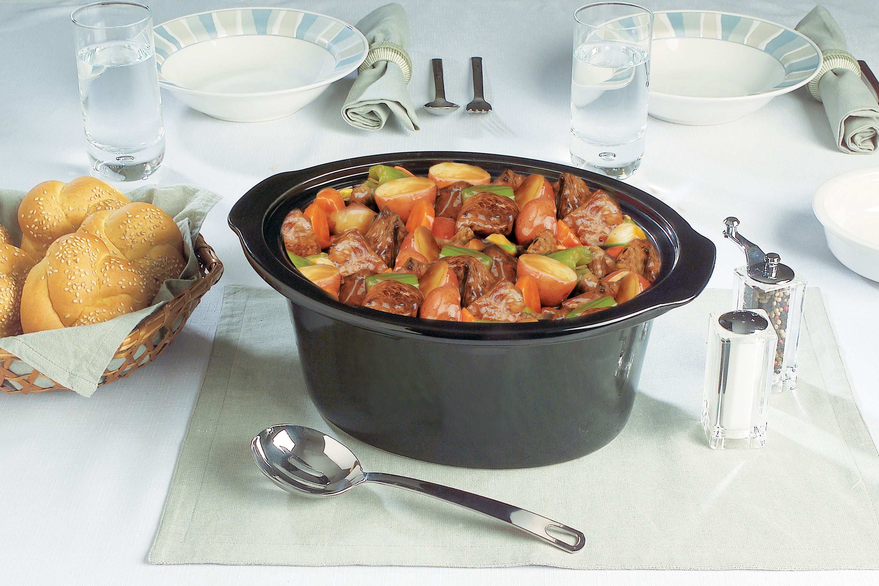 Crock-Pot® 7-Quart Manual Slow Cooker, Black - 2