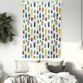thumbnail image 3 of Watercolor Tapestry, Colorful Insects with Brush Strokes Effect Various Kinds of Bugs Illustration, Wall Hanging for Bedroom Living Room Dorm Decor, 40W X 60L Inches, Multicolor, by Ambesonne, 3 of 5