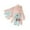 Pink, variant on Krdevn Toddler Girls Sweet Bunny Knit Mittens Soft Fuzzy Plush Lined Lace Bow Decor Windproof Stretch Cuff Kids School Play Outdoor Warm Gloves Size:One Size