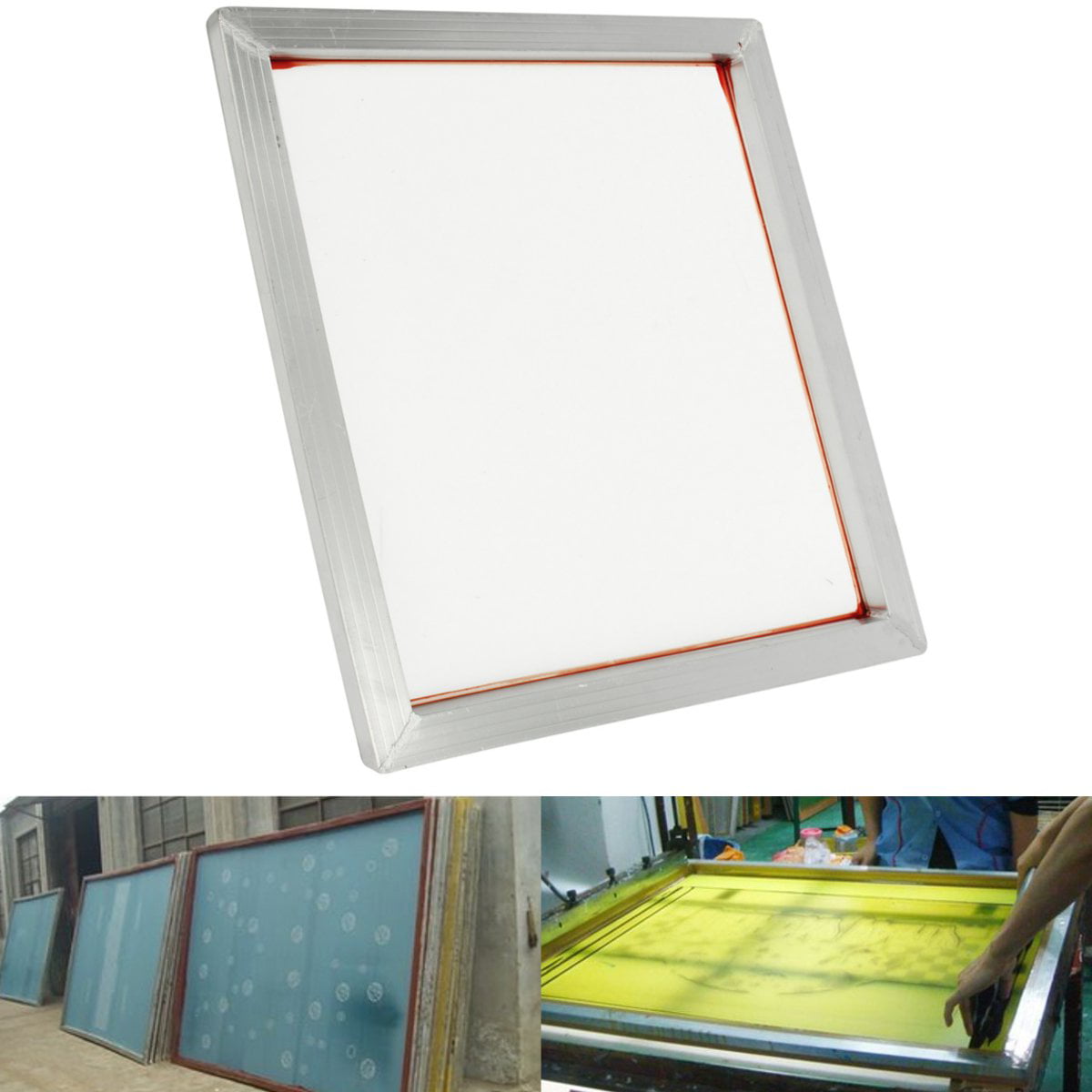 24"x20" Aluminum Silk Screen Printing Press Screens Frame with 110 Mesh Count 