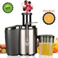 thumbnail image 2 of BAYUELSWU Juicer Machines, Masticating Juicer 800W Home Use Multi-function Electric Juicer 110V Whole Fruit and Vegetable Juice Extractor, Easy to Clean (Black), 2 of 9
