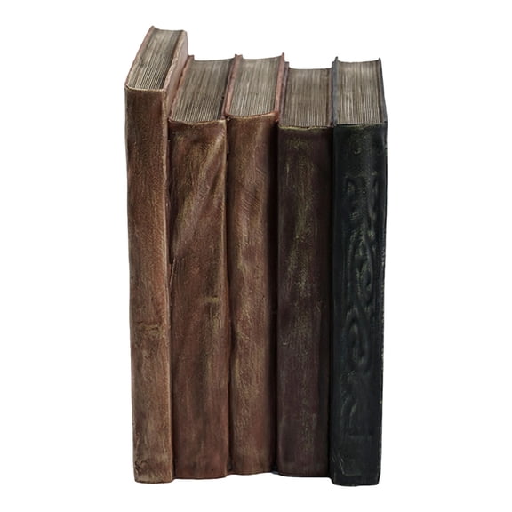 Orangide Resin Antique Book Decoration Set, Vintage Faux Books for Bookshelf Bedroom Office Shelf, Great Gift for Book Lovers and Home Library Decor