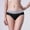 Black, variant on 6 Pack Underwear for Women High Waist Knickers Full Coverage Plus Size Multicolor Breathable Stretch Panties