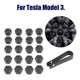 thumbnail image 5 of 20 piezas cubiertas de cubo de rueda de neumático de coche ABS con extractor de cubierta de tuerca para Tesla modelo 3/Y Ndcxsfigh Accesorios para autos y motos, 5 of 7