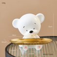 thumbnail image 2 of Nordic Figurine Decorative Tray Animal Resin Statue Kawaii Room Decor Home Decoration Accessories Modern Christmas Gift zhangmengya LED, 2 of 2