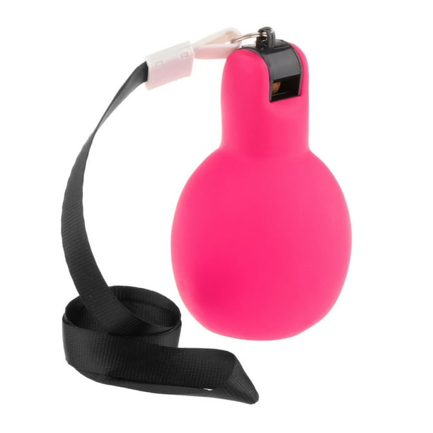 Silbatos de mano Silbatos de entrenador con cordones Silbatos para entrenadores Silbatos para exteriores Rosa roja