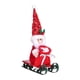 thumbnail image 2 of Adorno navideño Macarena trineo de Papá Noel decorativo 25 cm x 10 cm x 41 cm, 2 of 8