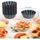 thumbnail image 4 of Moldes para tartas, 12 moldes para tartas de huevo de acero al carbono, tazas para hornear reutilizables, utensilios para hornear antiadherentes, herramientas para hornear en la cocina oso de fresa Electrónica, 4 of 6