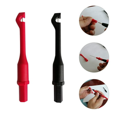 2pcs Insulation Piercing Needles Non-destructive Test Probe Multimeter Probes