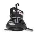 thumbnail image 4 of Ventilador de tienda portátil, colgante, con luz LED y recargable por USB para aventuras al aire libre Ventilador solar para campamento 3 en 1, 4 of 8