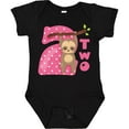 thumbnail image 3 of Inktastic Pink Sloth 2nd Birthday Girls Baby Bodysuit, 3 of 5