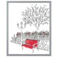 thumbnail image 1 of Edgewood 1079101551 Cadre Photo de Base Plat de 16 x 20 Po - Blanc, 1 of 1