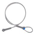 thumbnail image 1 of Terraxo Cable Anchor Cable Anchor Replacement Stainless Steel 25KN Fall Arrest Protection Construction Tree Work Reusable Cable Sling Anchor Protection Sheath 200cm, 1 of 8