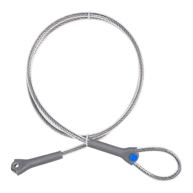 Terraxo Cable Anchor Cable Anchor Replacement Stainless Steel 25KN Fall Arrest Protection Construction Tree Work Reusable Cable Sling Anchor Protection Sheath 200cm
