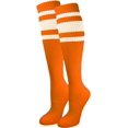 thumbnail image 1 of HSHDLDF Chaussettes Tube Sport Hautes Jusqu'aux Genoux pour Adultes à Rayures Premium, 1 of 1