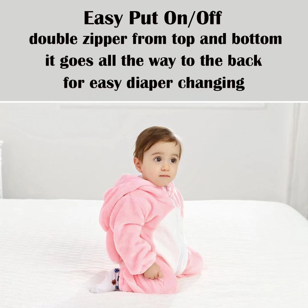 Baby Pig Costumes Unisex Toddler Onesie Halloween Dress Up Romper,  3-6 Months