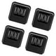 thumbnail image 5 of 4 ruedas giratorias profesionales para muebles con rotación de 360 ​​grados Negro, 5 of 8