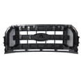 thumbnail image 4 of Blue Flame Metallic Front Bumper Upper XLT Style Grille Grill For 2015 2016 2017 Ford F150 F-150, 4 of 7