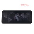 thumbnail image 1 of Alfombrilla de ratón de mapa del mundo con borde de bloqueo Alfombrilla de ratón de goma grande Alfombrilla de escritorio de juego impermeable 400x900x2mm Inevent EL1037-03B, 1 of 7