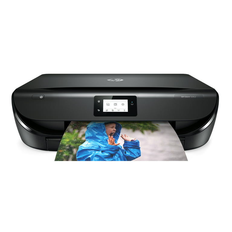 Hp Envy 5052 All-In-One Wireless Color Inkjet (M2U92A) Dual Band Wifi Borderless Auto 2-Sided Printing, Black - Walmart.com
