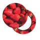 thumbnail image 2 of Disketp Strawberry Red Funda Redonda para Taburete, Funda de Cojín para Silla de Bar Suave y Elástica-14 inch, 2 of 7