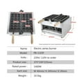thumbnail image 2 of Candied Haws Electric Waffle Maker 1400W Skewers Waffle Machine Hairy Eggs Waffle Baker ,Long Lasting, 2 of 6