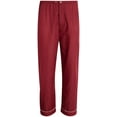 thumbnail image 2 of Ten West Apparel Men's 2-Piece Pajama Set with Short Sleeve Shirt and Long Pants, Size Medium , Checkers, 2 of 5