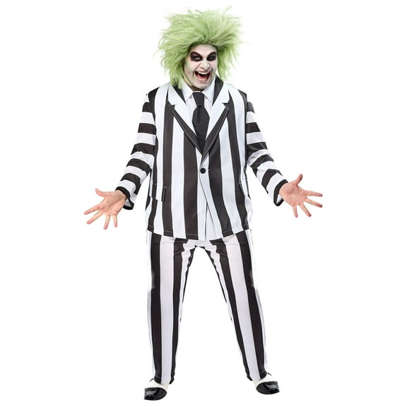 Beetlejuice Beetlejuice Deluxe Costume for Adults by Rubies, Men's 2XL