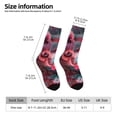 thumbnail image 2 of Bingfone Compression Socks for Women and Men Long Socks for Running Athletic Cycling Nurse- Psychedelic Hairless Cat, 2 of 6