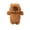 Brown, variant on Yellow Lying Cute Animal Plush Wrist Rest Cushion For Office Computer Mouse Ergonomic Wrist Support Pad