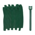 thumbnail image 1 of Oliegs Blanket Green Reusable 100PCS 6/8inch Adjustable Slip Nylon Ties & Straps Featuring Hook And Loop Fasteners Optimal For Climbing Support Christmas Garland Ties, 1 of 3